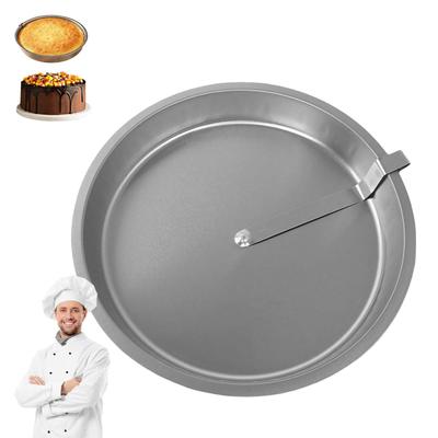 Perfectrelease Kek Kalıbı, 9,7 inç Hızlı Çıkarma Kolay Çıkarma Kek Kalıbı Seti Kol ile, Zahmetsizce Pişirin, Fırına Dayanıklı Kalıp, Pişirme Aletleri Tepsiler Yuvarlak