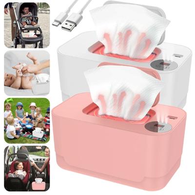 BabyWipe Wärmer Heizung Nass USB Powered Home/Auto Verwenden Tragbare Wischtuch Wärmer Handtuch Spender Desinfektion Tücher für Baby Nursery2025