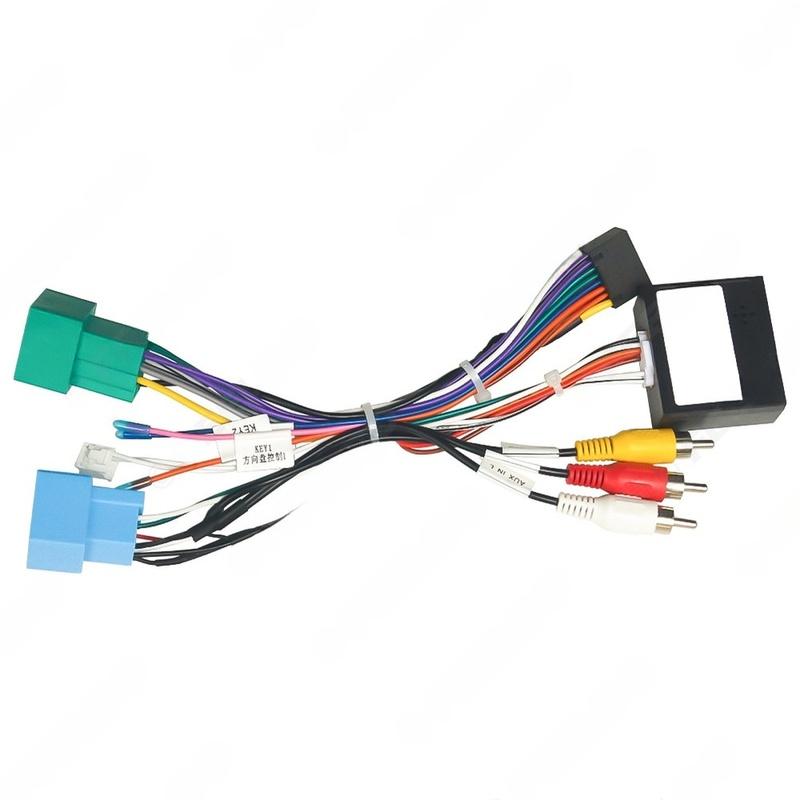 For Car for Audio Upgrade As Shown 16Pin Harness Steering Control Direct Connection System No Wire Cutting Required