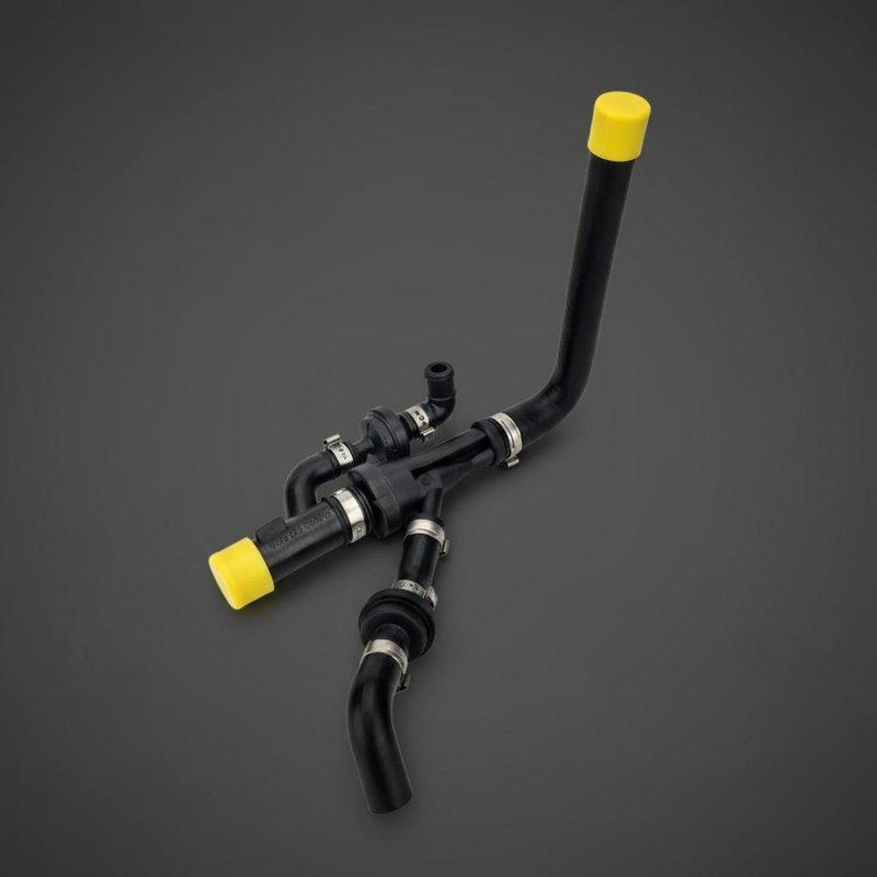 Vacuum 1 Way Valve OEM Fit Crankcase Vent Tube Assembly Engine Breather Hose Set Easy Installation for Auto Repair Shop