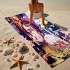 1PC Powerful Demon Anime Beach Towel - Soft,  Absorbent Microfiber, Lightweight, Ideal for The Beach, Parties, Travel, Camping fan gifts