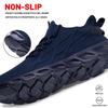 fashion Fujeak Casual Comfort Soft Flats Fashion Men's Shoes Plus Size 46 Lightweight Footwear Breathable Non-slip Running Sneakers