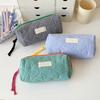 Pencil Case 7.5x3.5x2.4In for Student Girl Women Large Pen Bag Zippered Pen Pouches Travel Cosmetic Storage Bag