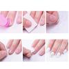Blueberry Lady Art Nails Clear 120Pcs Sided Double Fake Adhesive Tapes Sticker Faux Fingernails