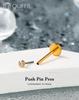 OUFER Body Piercing Titan 20G Lip Nose Piercing Stud 5681012mm Label Earring Jewelry Threadless Nose Bar Push-in Trague Conch Lobe Piercing Bar