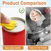 6pcs ABS Handheld Can Opener - Dustproof & Insect Proof, Easy Grip for Beer, Soda, and More - Portable & Durable Beverage Accessory