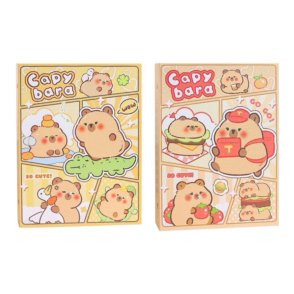 3-Inch Capybara Photo Album Cute Postcard Card Album  for Polaroid Photo Picture