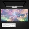 Black Gray Line Cloud Art Desk Mat Gaming Mouse Pad Large Mousepad Gamer Accessories XXL PC Computer Keyboard Extended Pad