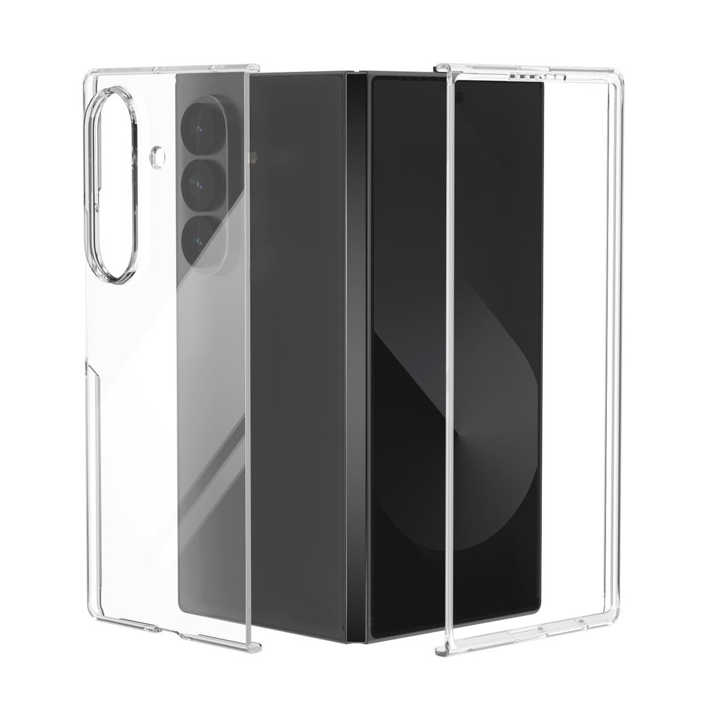 Transparent Folding Cover Clear Case for Samsung Galaxy Z Fold7 5G Fold 7 Fold6 Fold5 Fold4 Fold 6 5 4 3 2 Fold3 Fold2