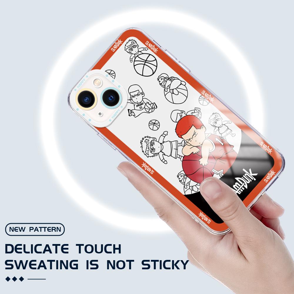 Nárazuvzdorný kreslený vzor měkké pouzdro na telefon Full Cover Camera Transparentní ochranné pouzdro pro Huawei Honor iPhone Samsung Xiaomi Redmi OPPO Realme Vivo