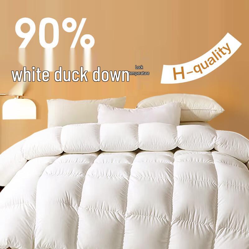 

Nanjiren 90% White Duck Down Winter Duvet