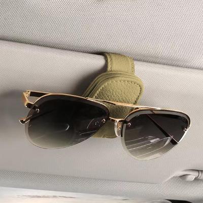 Porta-Óculos de Carro Porta-Óculos de Sol Para Para-sol de Carro Clipe para Cartão de Bilhete Suporte para Óculos Acessórios para Para-sol de Veículo Para Mulher