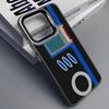Anime D-Digimon Cool Phone Case For iPhone 16 15 14 13 12 11 Pro Max Grey Black Phone Cover Matte Laser Metallic Aurora Funda