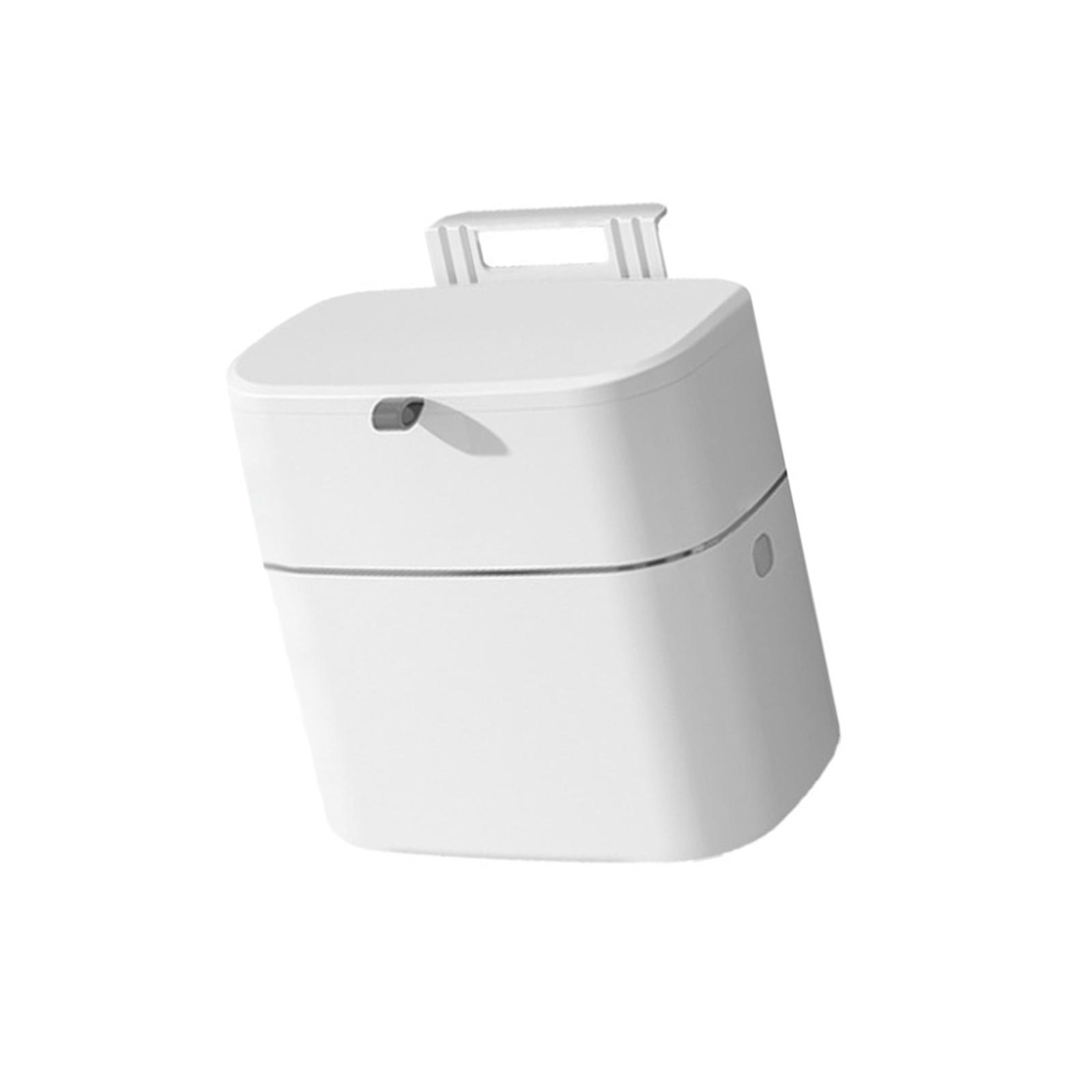 

Компактное 8л 10л кухонное компостное ведро с крышкой подвесное настенное мусорное ведро для столешницы для использования в помещении S