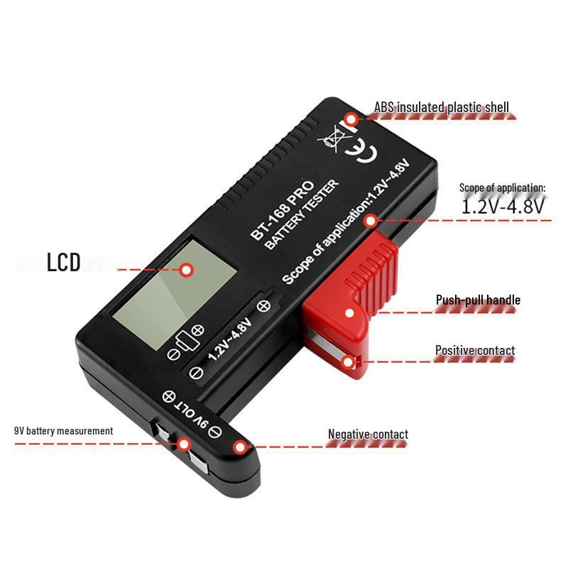 168D Series Digital Pointer Battery Capacity Tester