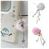 Fashionable Snowflake Mobile Strap Stylish Beaded Phone Lanyard Winter Holiday Mobile Accessory for Women and Girls