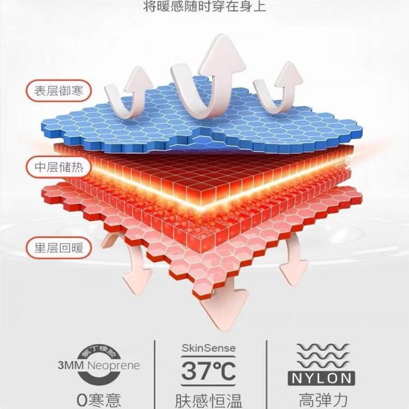 3mm Vollkörper-Neoprenanzug Damen Herren Tauchen Schnorcheln Surfen Schwimmen Thermischer Schutz Chloropren Neopren