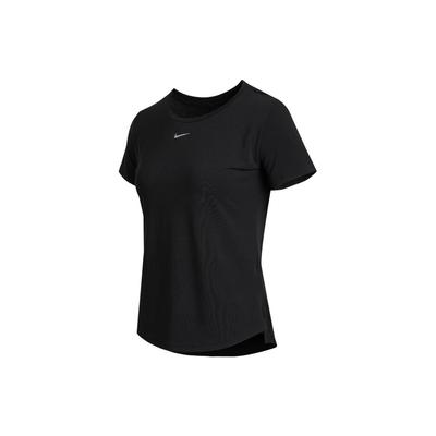 Dri-Fit Antrenman Spor Hızlı Kuruyan Yuvarlak Yaka Kısa Kollu Tişört Kadın Üstler Siyah DD0619-010