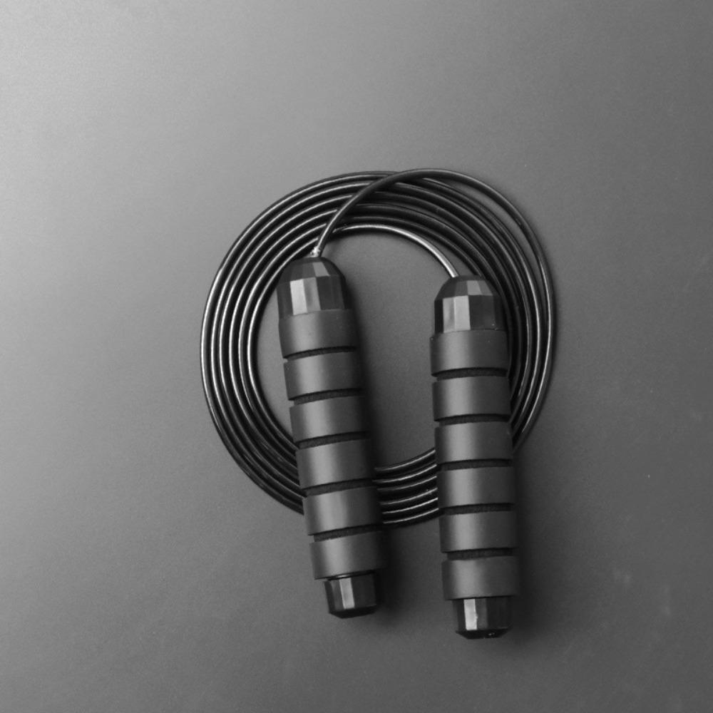 Ugrókötél, PVC fitnesz ugrálókötél, vastag acélhuzal, tartós sportkötél, zsírégetést segítő fitneszkötél