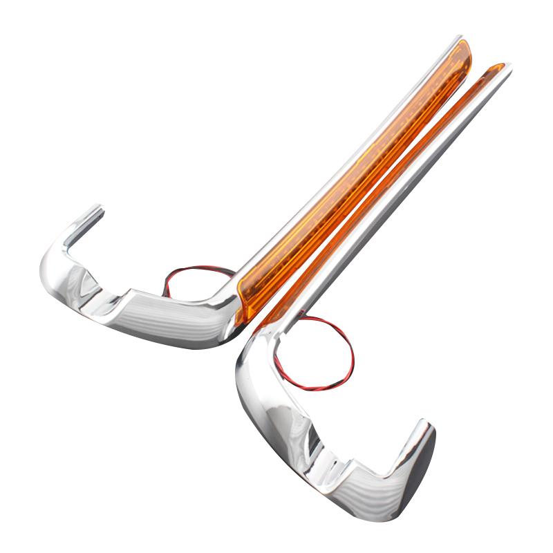

Motorcycle LED Saddle Bag Light Saddlebag Side Marker Light For Harley Touring Electra Street Road Glide FLHR FLHTK 2014-2020 янтарь