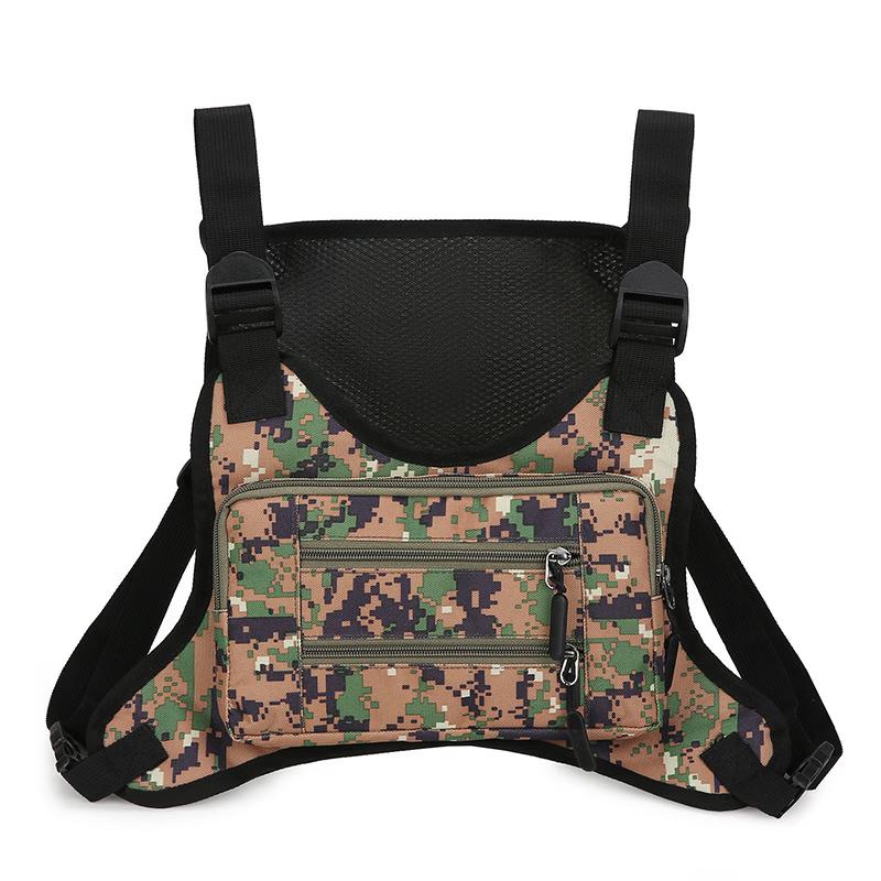 Мужская тактическая нагрудная сумка