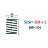 10 pezzi Molle per Stampo a Pressione per Carichi Pesanti Molla di Compressione Verde Diametro Esterno 8 10 12 14 16 18 20 22 25 27 30 35 40 mm Lunghezza 20 - 200 mm