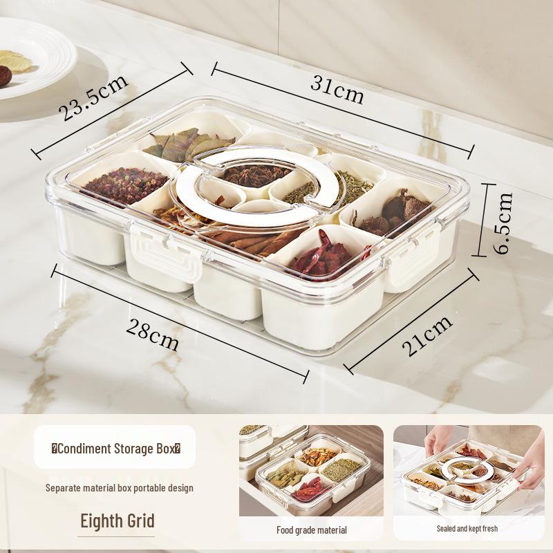 Outdoor Fresh-Keeping Picnic Basket: Food-Grade, Sealed, Transparent Storage Box