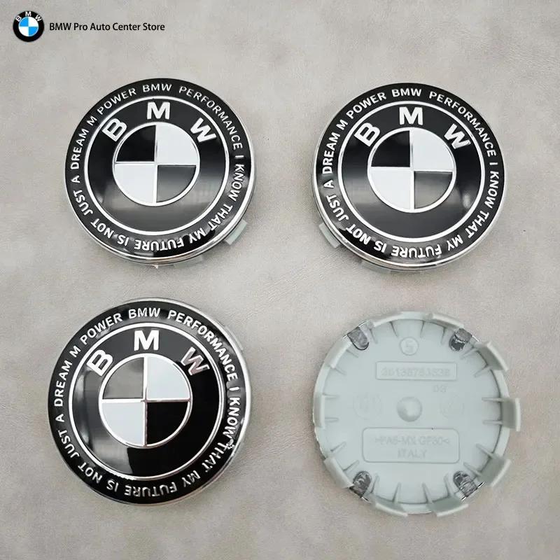 

For BMW 4pcs 56mm 68mm Car Styling Wheel Center Caps Emblem Hub Cover Badge For BMW F30 F10 E90 F20 E46 E60 E70 E39 E36 E87 X1 X