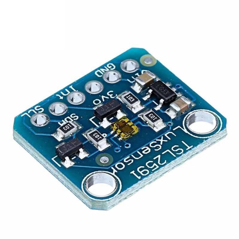 TSL2591 I2C Light Sensors Development Module High Dynamic Ranges Digital Board TSL25911 3.3V 5V Electronic Module