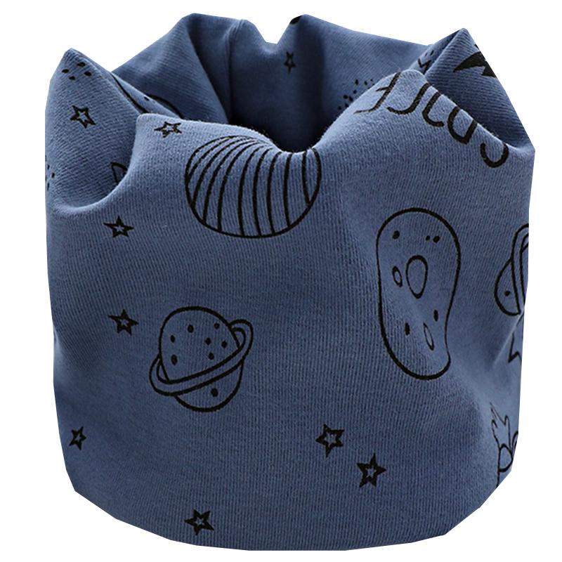 Nová jarní podzimní dětská šála Módní dětská bavlněná šála pro chlapce a dívky Šála s O-kroužkem Dětský límec Dětská nákrčník