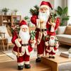 Popular 3D Santa Claus Plush Christmas Ornaments for Home Decor