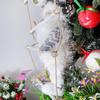 Wisiorek bożonarodzeniowy święty mikołaj wisząca lalka drabina liny wspinaczka nowy rok dekoracja na choinkę dekoracja na choinkę