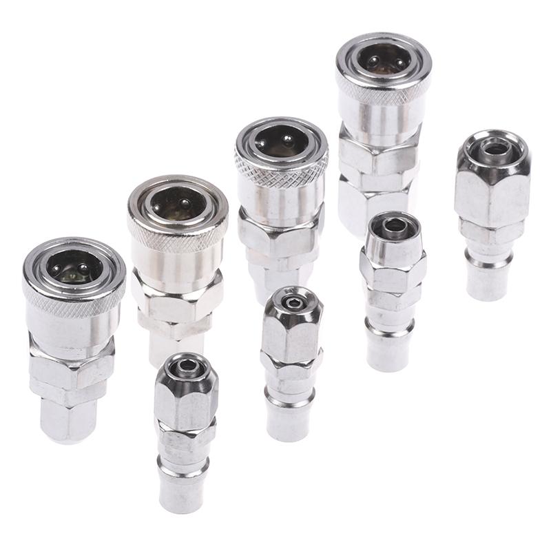 European Eu Type Pneumatic Fitting Connector Quick Coupler For Air Compressor Hose Barb Nozzle Sh Ph 6/8/10/12Mm