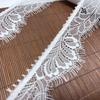 2.8m x 4cm Narrow French Chantilly Lace, Non-stretch Eyelash Lace Trim for Sewing, Bra, Underwear, Lingerie, Dress, Garment, Crafting