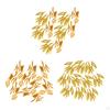 100 Pieces Artificial Calla Lily Stamens Lotus Flower Parts Art Arrangement DIY Cores