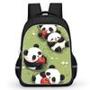 Panda Niedliche Schultasche Verschleißfest Großes Fassungsvermögen Wirbelsäulenschutz Und Anti-Buckel Schüler Party Must-Have Leichter Rucksack