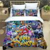 Cute Cartoon Super Wings Bedding Sets Exquisite Supplies Set Duvet Cover Bed Comforter Set Bedding Set Luxury Birthday Gift