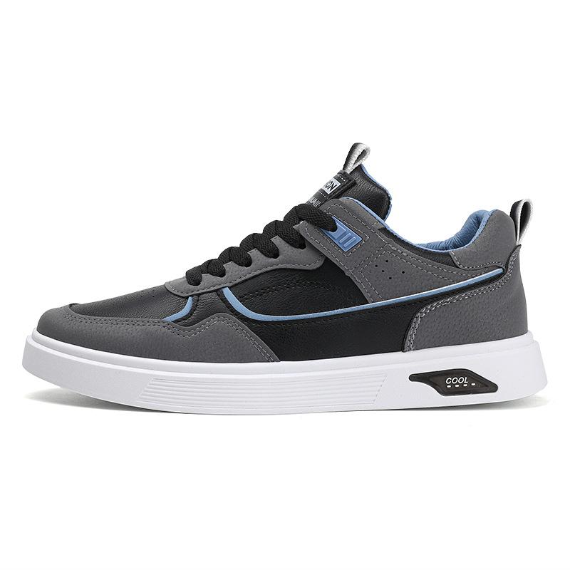 Men's Shoes New Autumn White Shoes Trendy Versatile Board Shoes Youth Leisure Sports Trendy Shoes Men