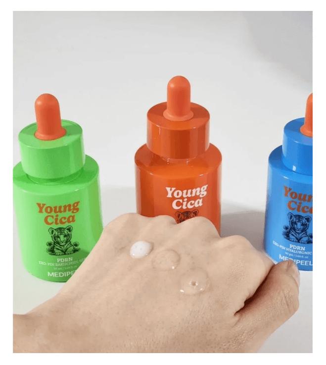 MEDIPEEL Young Cica PDRN Exo-Pin Bakuchiol/ Hyaluronic/ Glutathione Serum 50ML/ Moisturizing, Korean Cosmetics, Kbeauty