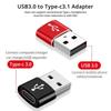 Usb3.0 To Type C Otg Adapter Accessory Fit For Iphone 11 12 13 14 Pro Max Type-C Female To Usb Male Converter Fit For Apple Ipad Samsung