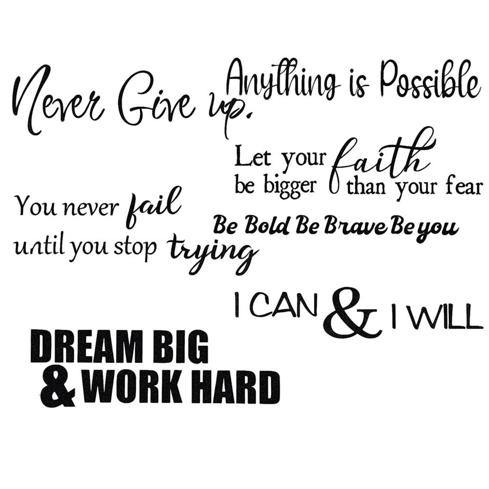 

Английские Цитаты Наклейка на Стену Мотивационная Наклейка на Стену ПВХ Декоративная Наклейка