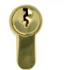 Sonew 60mm Copper Dual Open Lock Cylinder Anti-Theft Door Lock Cylinder with Keys Strong and wear Resistant, not Easy to