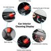 5PCS Car Detailing Brushes Clean Seat Detail Brush Car Wash Slit Brush for Cleaning Car Interior