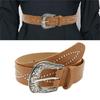 Waist Belt Chain Studded Belt for Casual Costume Belt for Jeans Wrap Dress