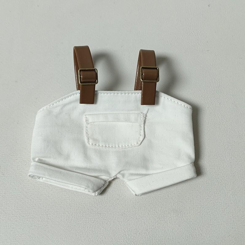 Labubu Doll Outfit: Fisherman Hat & Overalls Set for First & Second Gen Dolls
