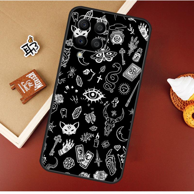 

Occult Witchcraft Moon Gothic Witch Case For Samsung Galaxy M51 M31 M21 M11 M16 M36 M56 M53 M12 M32 M52 M15 M35 M55 M14 M34 M54 Samsung M13 4G