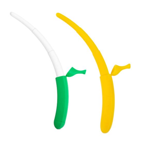 1/2/3 szt. Wysuwany miecz bananowy zabawka drukowana 3D plastikowa różdżka bananowa wysuwany kij bananowy rekwizyt do odgrywania ról zabawka dla mężczyzn i kobiet