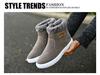 Herren Koreanischer Stil Fleecegefütterte High-Top Schneestiefel