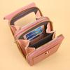 Urban Minimalist Women's Touchscreen Crossbody Bag – Multifunctional Card Holder & Coin Purse 