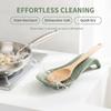 1Pc Silicone Insulated Spoon Holder Heat Resistant Placemat Spoon Holder Cutlery Shelving Kitchen Tools Placemat
